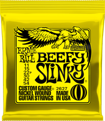 Ernie Ball Beefy Slinky 2627 - Cordes pour guitare électrique - .011 - .054