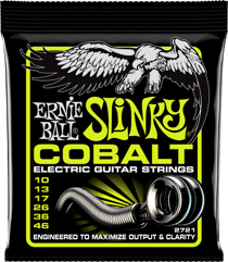 Ernie Ball 2721 Regular Slinky - Cordes en cobalt pour guitare électrique - .010 - .046