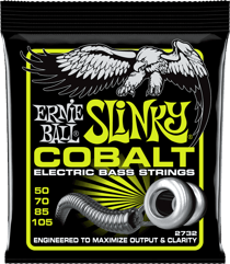 Ernie Ball Slinky Cobalt Regular - Cordes en cobalt pour guitare basse - 50-105
