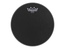 Remo Emperor Black Suede - Tête de tambour - noir mat