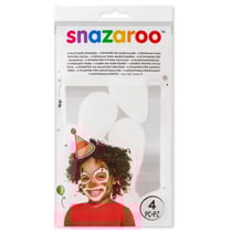 Lot de 4 éponges de maquillage Snazaroo - forme goutte - haute densité