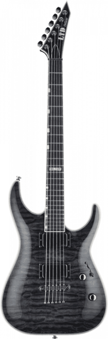 Ltd MH Series MH-1001NT - Guitare électrique - See Thru Black