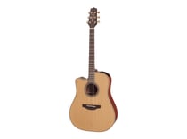 Takamine Pro Series 3 - Guitare - acoustique-électrique - dreadnought à pan coupé - gaucher - naturel - avec boîtier