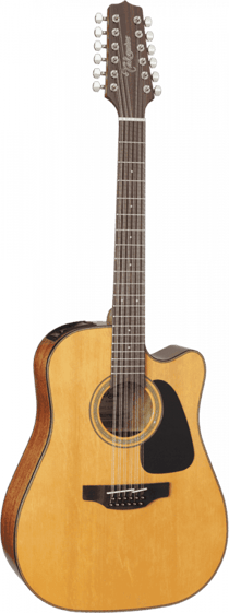 Takamine GD30CE - Guitare folk électroacoustique 12 cordes - Dreadnought - Natural