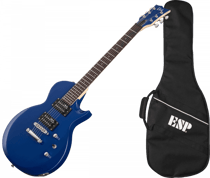 LTD EC Series EC-10 - Guitare électrique - Type LP - Bleu