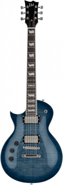 LTD EC Series EC-256 - Guitare électrique - Gaucher - Type LP - Cobalt Blue