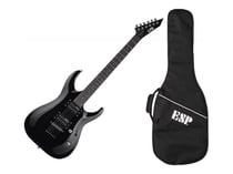 Ltd MH Series MH-10 - Pack guitare électrique + Housse - Noir