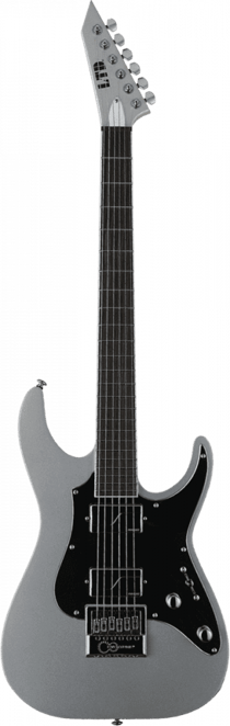 Ltd Signature Series Ken Susi KS-M6 EverTune - Guitare électrique - Type ST - Metal Silver