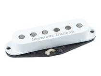 Seymour Duncan Alnico II Pro Flat - Pickup pour guitare électrique Stratocaster - manche, pont, milieu - blanc
