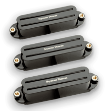 Seymour Duncan - Hot Rails Strat, manche, noir