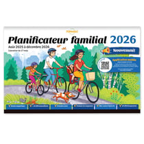 Planificateur familial 2026 - 17 mois