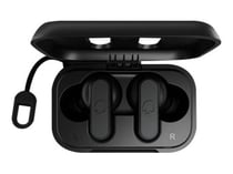 Skullcandy Dime - Ecouteurs sans fil avec micro - Bluetooth - Noir brut