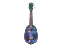 Kala Novelty - Ukulélé - acoustique - 4 cordes - soprano ananas - dessus : acajou - arrière : acajou - scarabée bleu