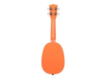 Kala Novelty - Ukulélé - acoustique - 4 cordes - soprano ananas - dessus : acajou - arrière : acajou - orange