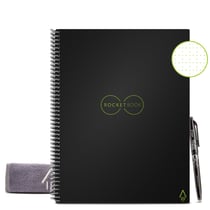 Carnet Rocketbook Core - Letter / A4 21 x 29,7 cm - 32 pages - Noir