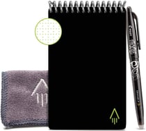 Carnet Rocketbook Mini - Mini / A6 10,5 x 14,8 cm - 48 pages - Noir