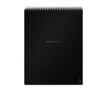 Carnet Rocketbook Flip - Letter / A4 21 x 29,7 cm - 32 pages - Noir