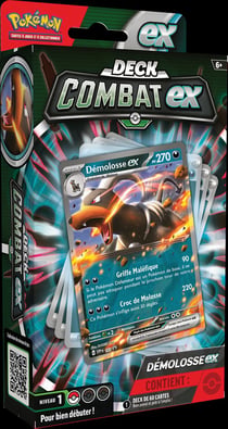 Deck de Combat exQ1 - Pokémon - Modèles aléatoires - Vendu à l'unité