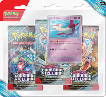 Lot de 3 boosters EV07 Couronne Stellaire - Pokémon