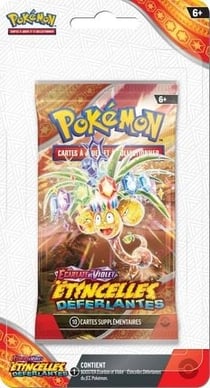 EV08 booster étincelle déferlante - Pokémon - Modèles aléatoires - Vendu à l'unité
