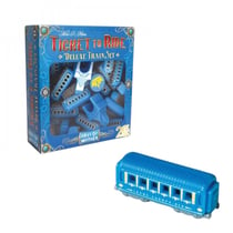 Les Aventuriers du Rail Asmodee - Wagons bleus Deluxe