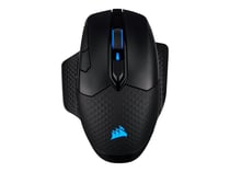 Souris gaming optique sans-fil RGB Corsair - Dark Core Pro - Noir