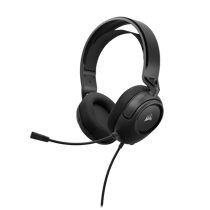 Casque gaming filaire Corsair - HS35 V2 stéréo headset carbon - Noir