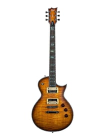 Ltd EC-1000 - Guitare électrique - Type LP - Vintage Antic Sunburst