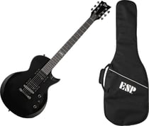 Ltd EC-10KIT - Pack guitare électrique + housse - Type LP - Black
