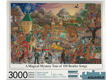 Puzzle 3000 pièces - Carte flore faune