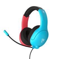 Casque gaming filaire Airlite Fit Turtle Beach pour Nintendo Switch - Neon Blue & Red