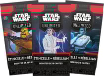 Booster de 16 cartes pour le jeu de cartes à collectionner Star Wars Unlimited : Etincelle de Rébellion