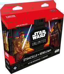 Star Wars Unlimited - Etincelle De Rébellion - Kit de démarrage pour 2 joueurs