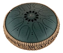 Meinl Sonic Energy MOSTD4DG - Medium Octave Steel Tongue Drum - Fa mineur - Vert foncé