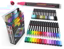 Lot de 30 marqueurs acrylique 0.7 mm - Tooli-Art - Essentiel