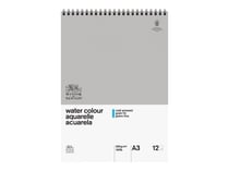 Bloc aquarelle classique spirale A3 grain fin - 12 feuilles - 300 g