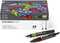 Coffret de 48 feutres pinceau - Winsor & Newton - Promarker Brush
