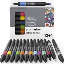 Lot de 12 promarker Tattoo tones - Winsor & Newton