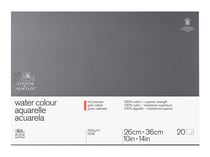 Bloc aquarelle Pro grain satiné 20 feuilles - 26 x 36 cm - 300 g