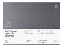 Bloc aquarelle Pro grain torchon 20 feuilles - 31x41 cm - 300 g