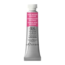 Tube de 5 ml - Peinture aquarelle Winsor & Newton - Rose de Garance authentique n°587 - Extra fine - Transparent