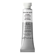 Tube de 5 ml - Peinture aquarelle Winsor & Newton - Blanc de Chine n°150 - Extra fine - Semi-opaque