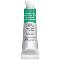 Tube de 5 ml d'aquarelle professionnelle Winsor & Newton - nuance de vert de guignet