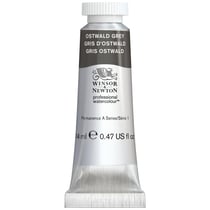 Tube de 14 ml d'aquarelle professionnelle Winsor & Newton - gris d'ostwald