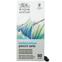 Lot de 50 crayons aquarelle - Winsor & Newton - Studio Collection