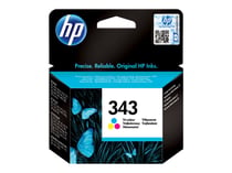 HP 343 - couleur (cyan, magenta, jaune) - originale - cartouche d'encre