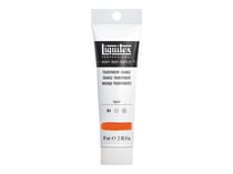 Tube 59 ml de peinture acrylique Liquitex Heavy Body série 1 - Orange transparent - Extra-fine