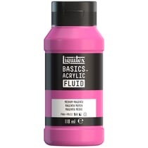 Peinture acrylique - Basic Acrylic Fluid - Liquitex - 118 mL - Magenta médium - 500