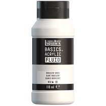 Peinture acrylique - Basic Acrylic Fluid - Liquitex - 118 mL - Blanc irisé - 238