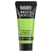 Tube de peinture acyrlique 22 ml Liquitex - Basics Acrylic - vert jaune éclatant